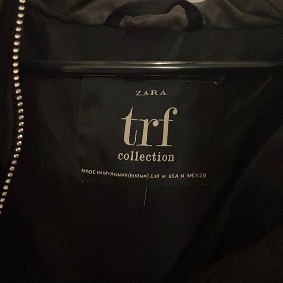 Cropped and hooded Zara puffer coat - Picture 7 of 9